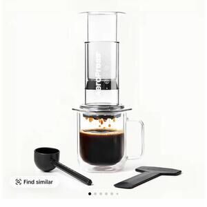 AeroPress Coffee Maker - Clear & Colors
5.0 * (156)
1355 sold O
Free returns
Col